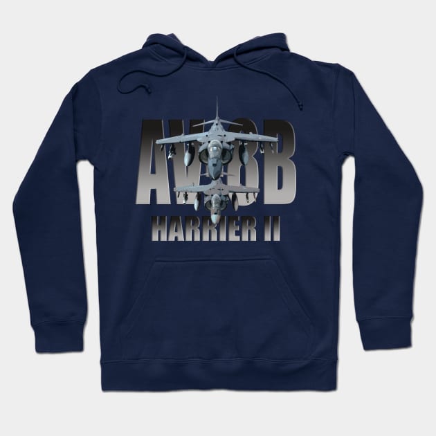 AV-8B Harrier II Hoodie by Caravele